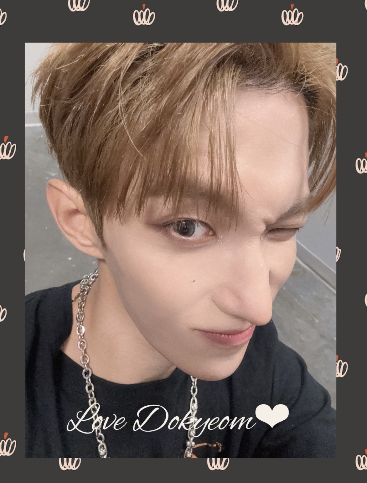 Recent activity shot of DK (SEVENTEEN)