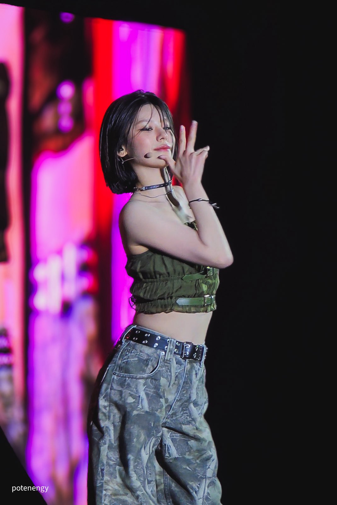 Behind-the-scenes cut of Yeji (ITZY)