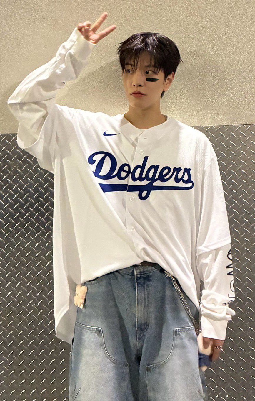 Recent activity shot of Seungmin (Stray Kids)