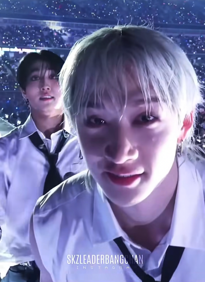 Behind-the-scenes cut of Bang Chan (Stray Kids)