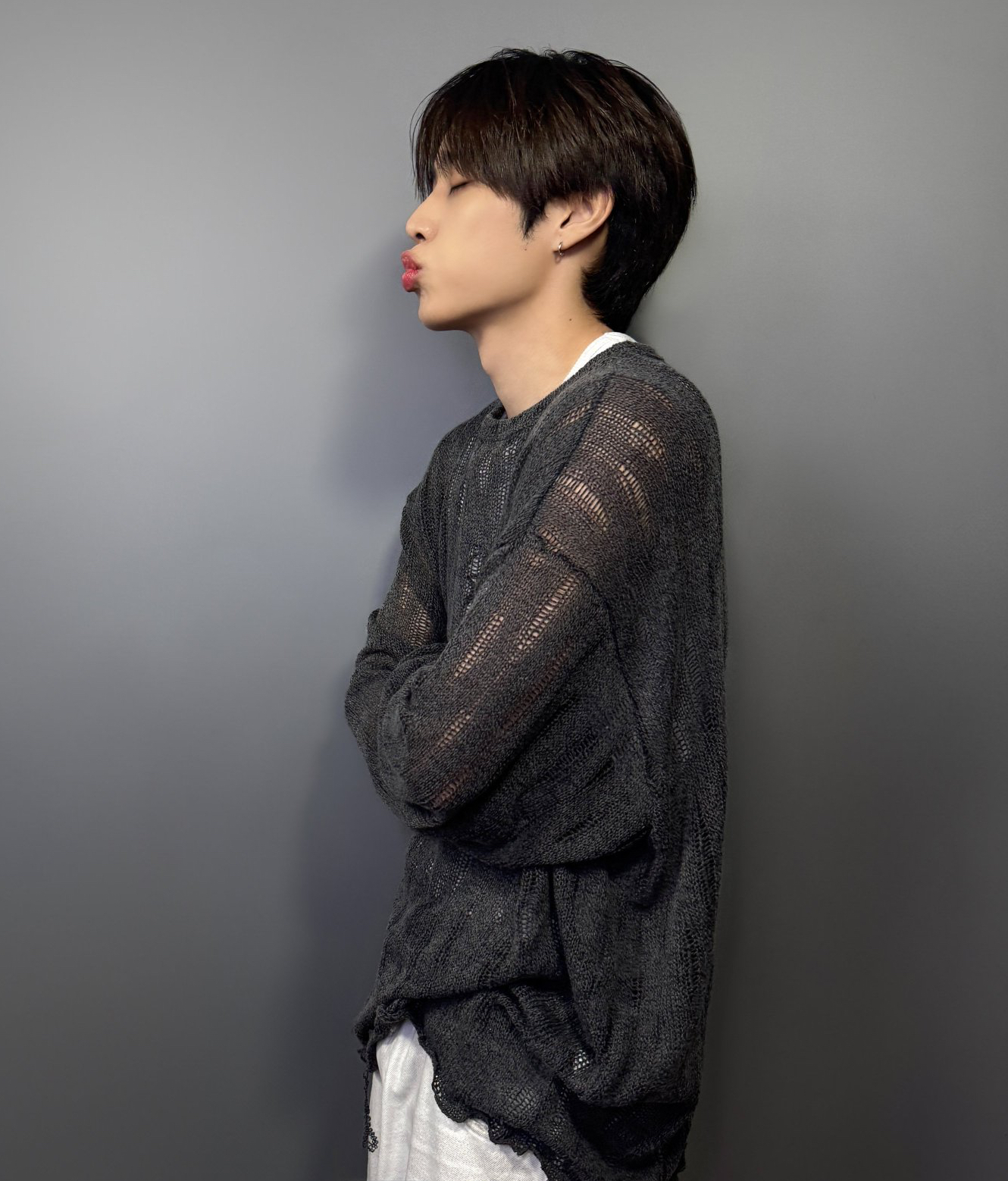 Recent activity shot of Sunwoo (THE BOYZ)