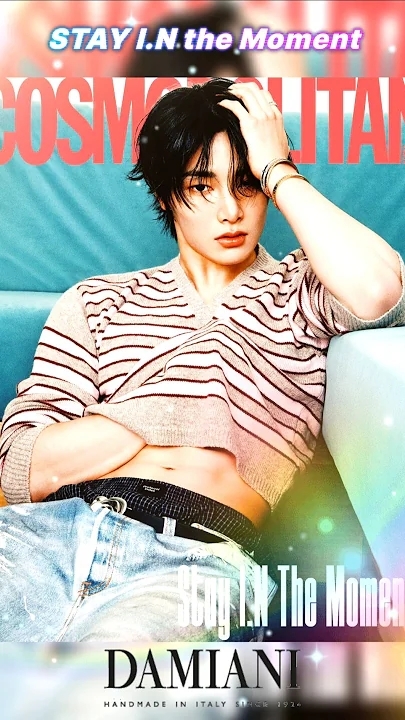 A moment captured by I.N (Stray Kids)'s fan