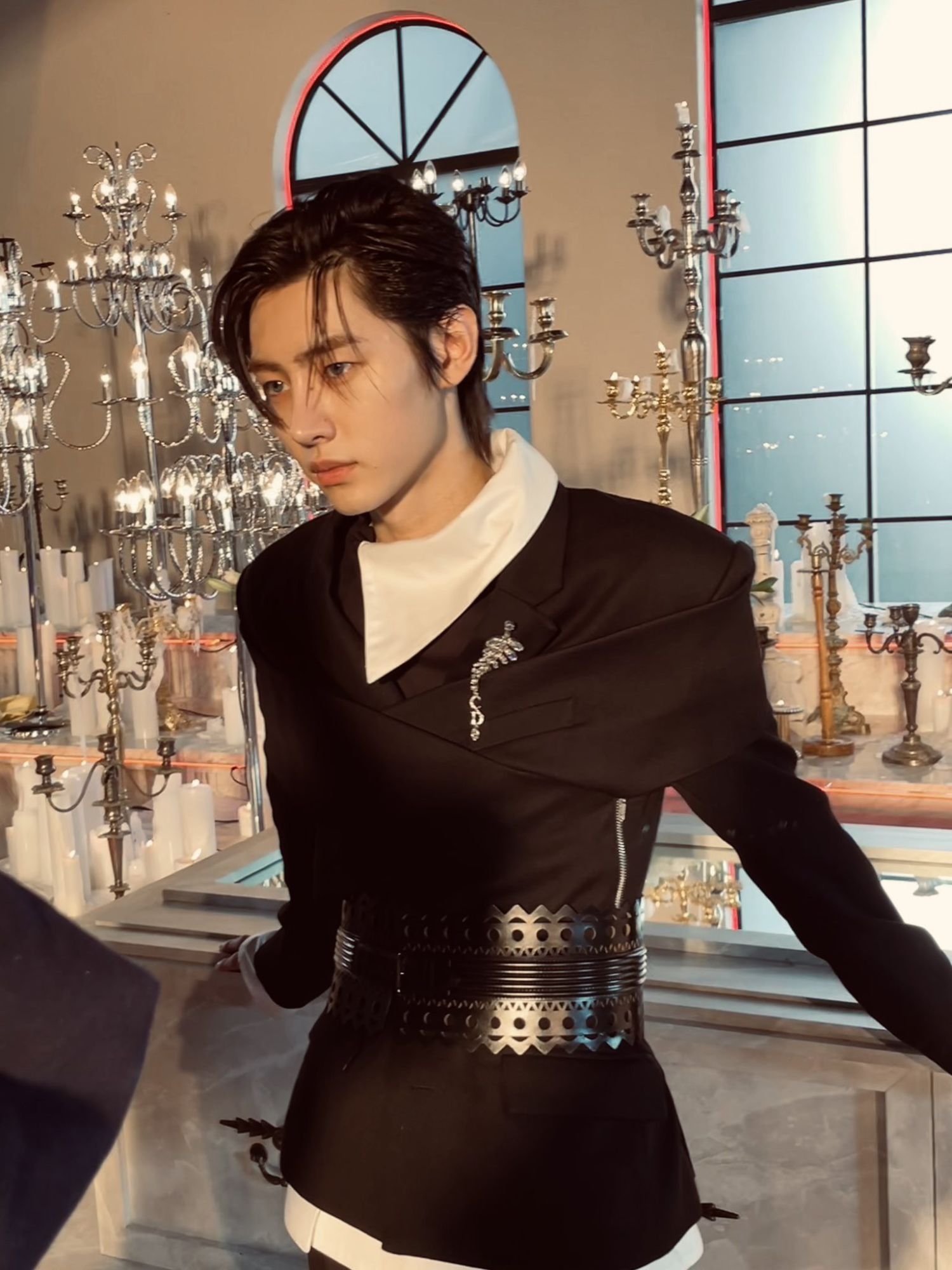 Recent activity shot of Sunghoon (ENHYPEN)