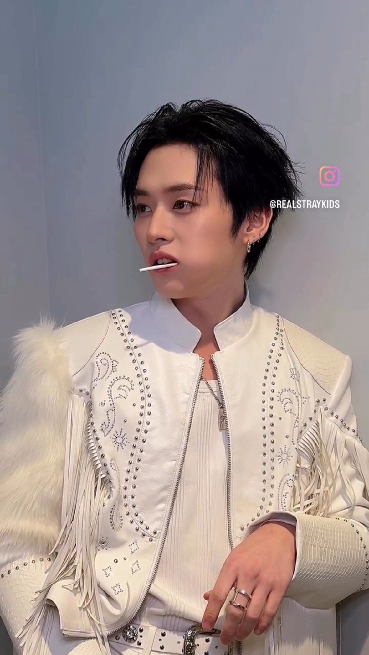 Behind-the-scenes cut of Lee Know (Stray Kids)