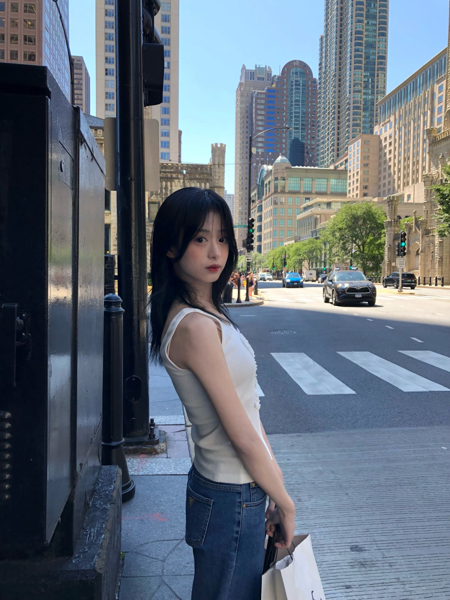 A moment captured by Ahyeon (BABYMONSTER)'s fan