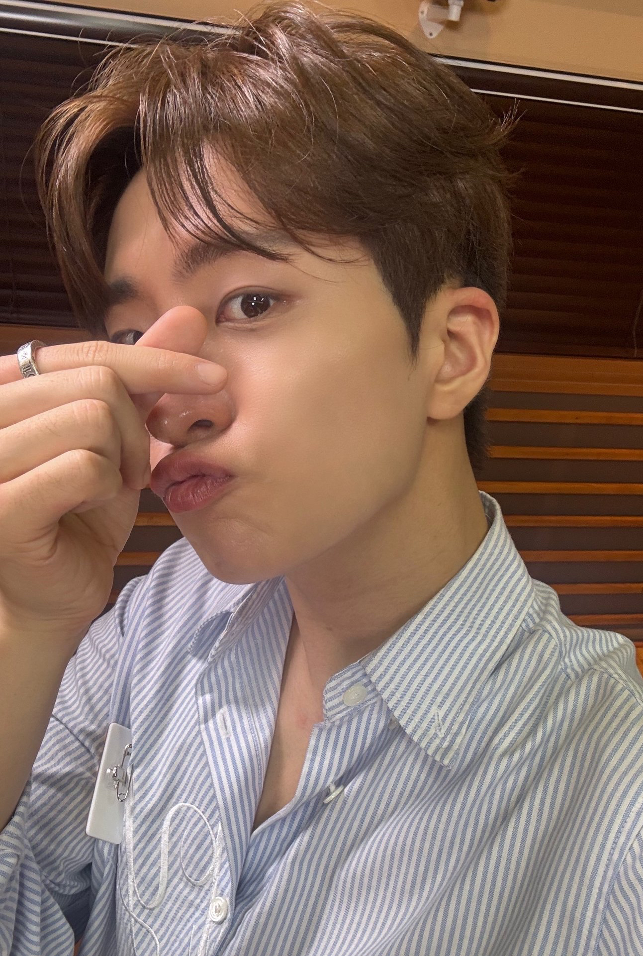 Behind-the-scenes cut of Youngjae (GOT7)
