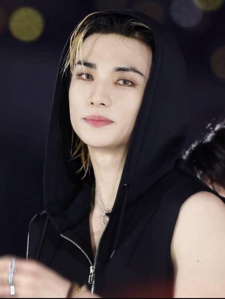A moment captured by Hyunjin (Stray Kids)'s fan