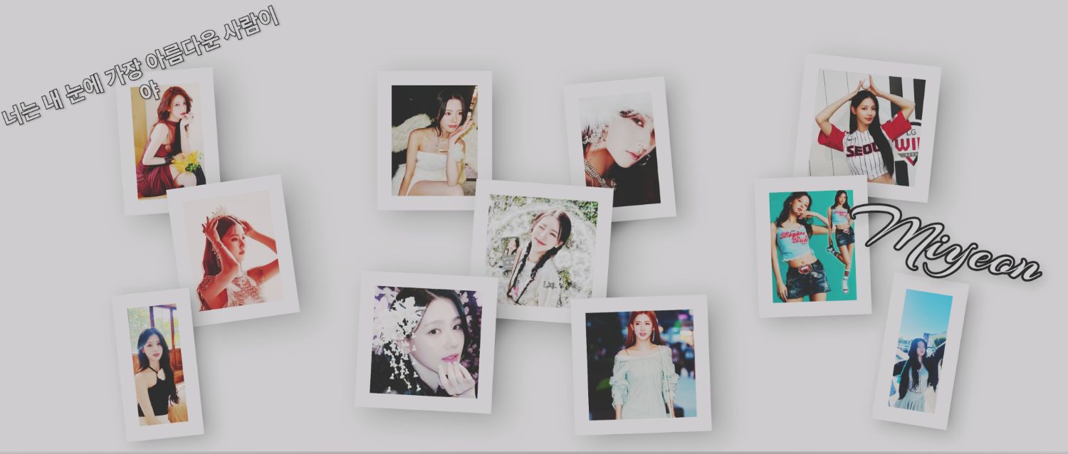 Behind-the-scenes cut of Miyeon (i-dle)