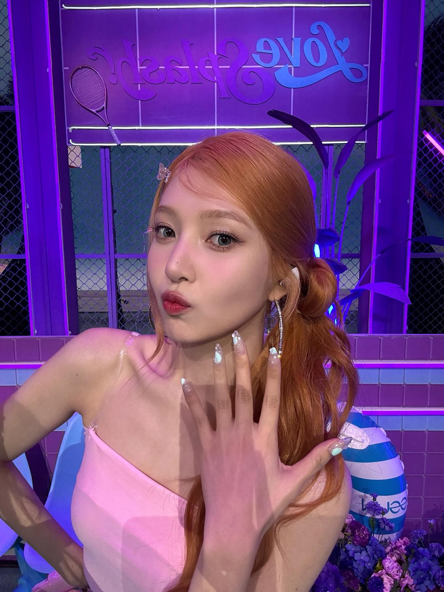 A moment captured by Red Velvet's fan