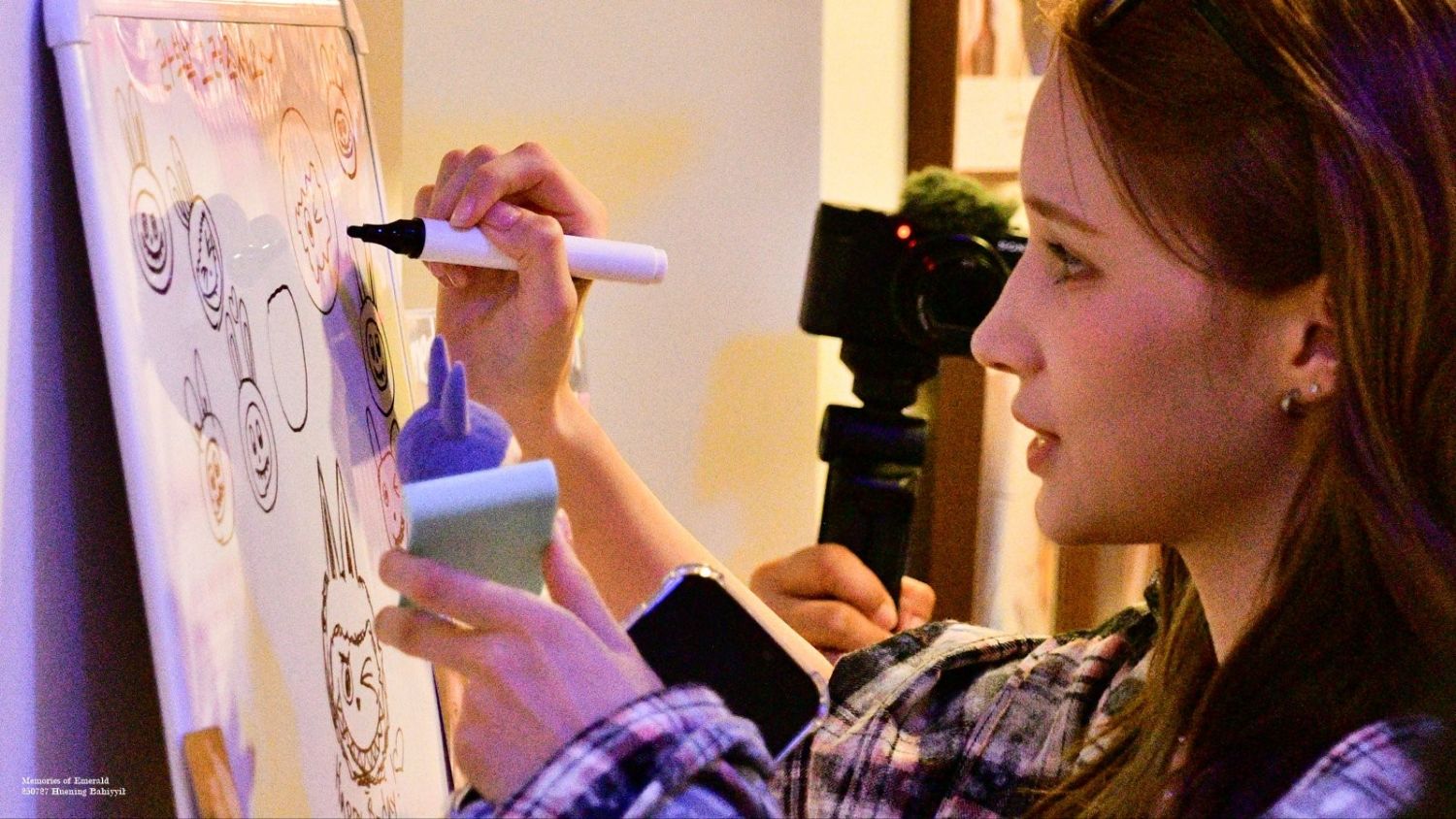 Behind-the-scenes cut of Huening Bahiyyih (Kep1er)