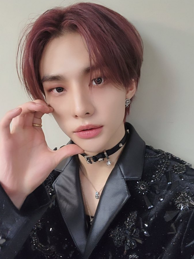 Behind-the-scenes cut of Hyunjin (Stray Kids)