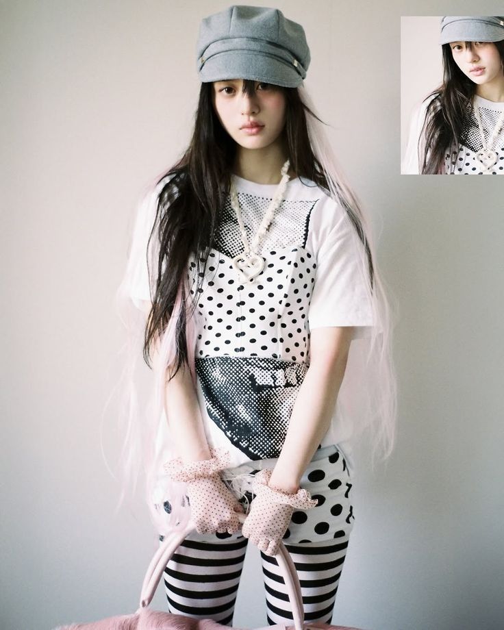 Behind-the-scenes cut of Minju (ILLIT)