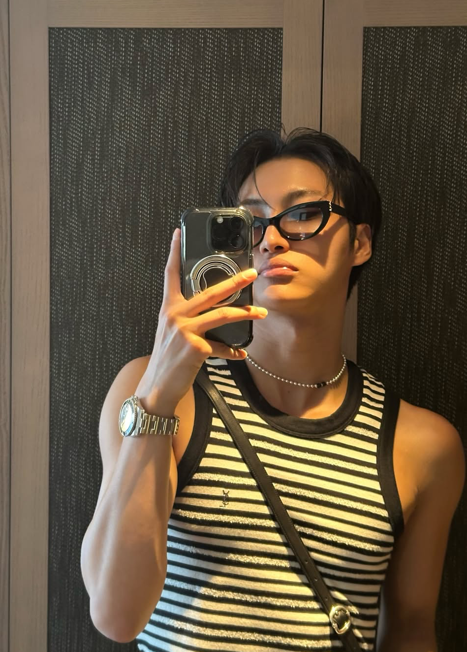 Behind-the-scenes cut of Seonghwa (ATEEZ)