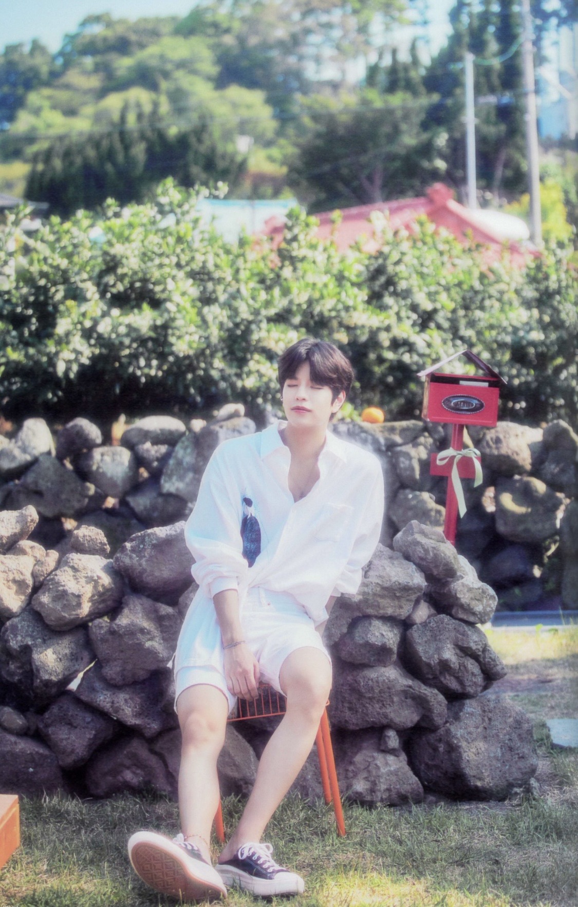 Behind-the-scenes cut of Seungmin (Stray Kids)