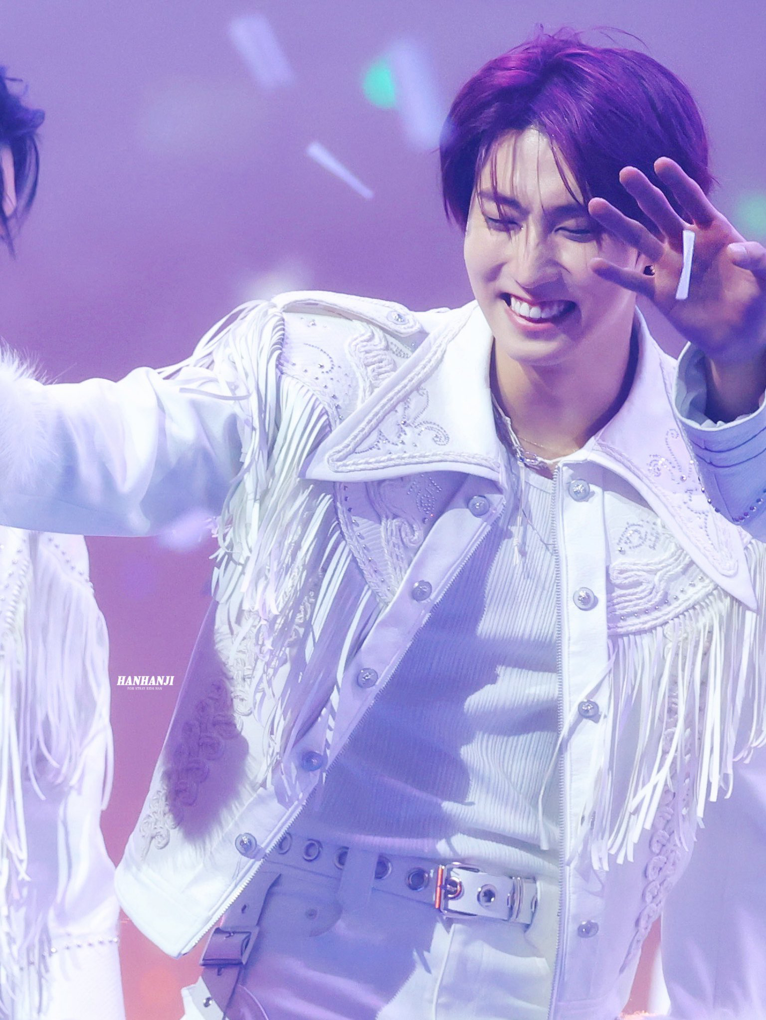 Recent activity shot of HAN (Stray Kids)