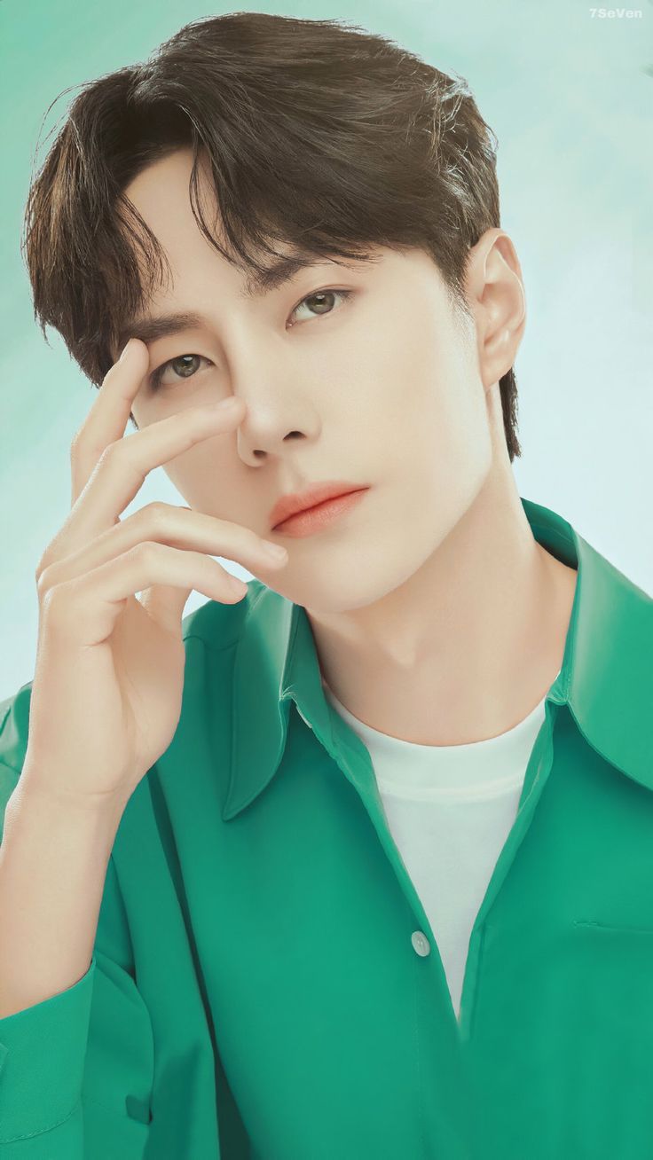 A heartfelt wallpaper shared by Wang Yibo's fans