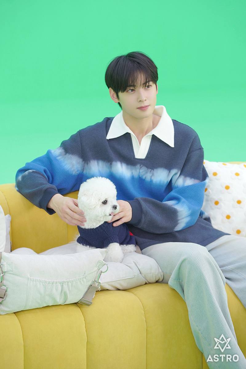 A moment captured by Eunwoo (ASTRO)'s fan