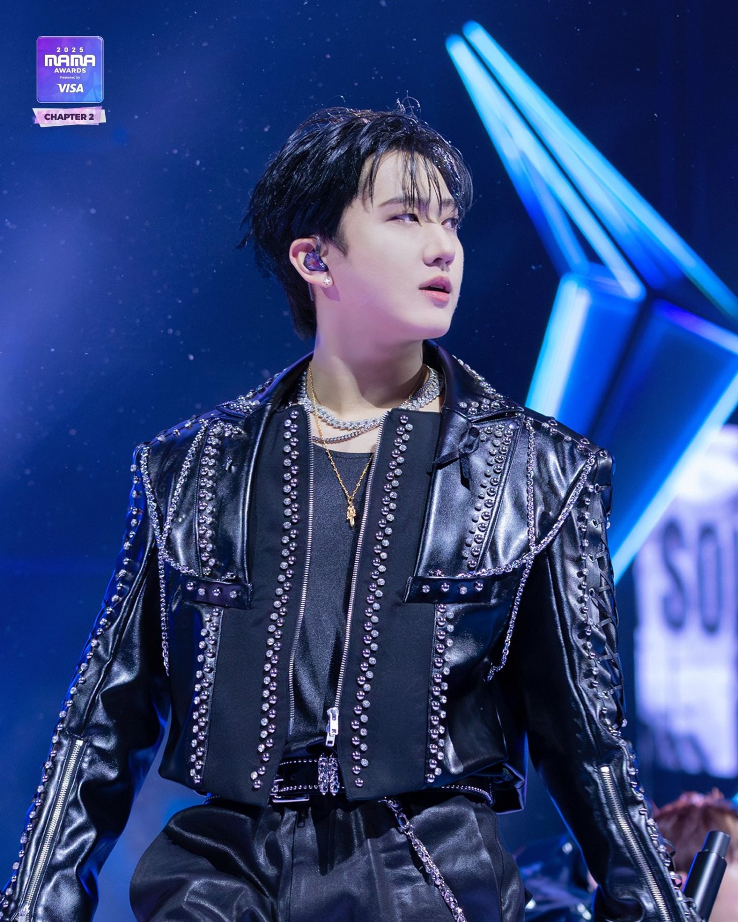 Recent activity shot of Changbin (Stray Kids)