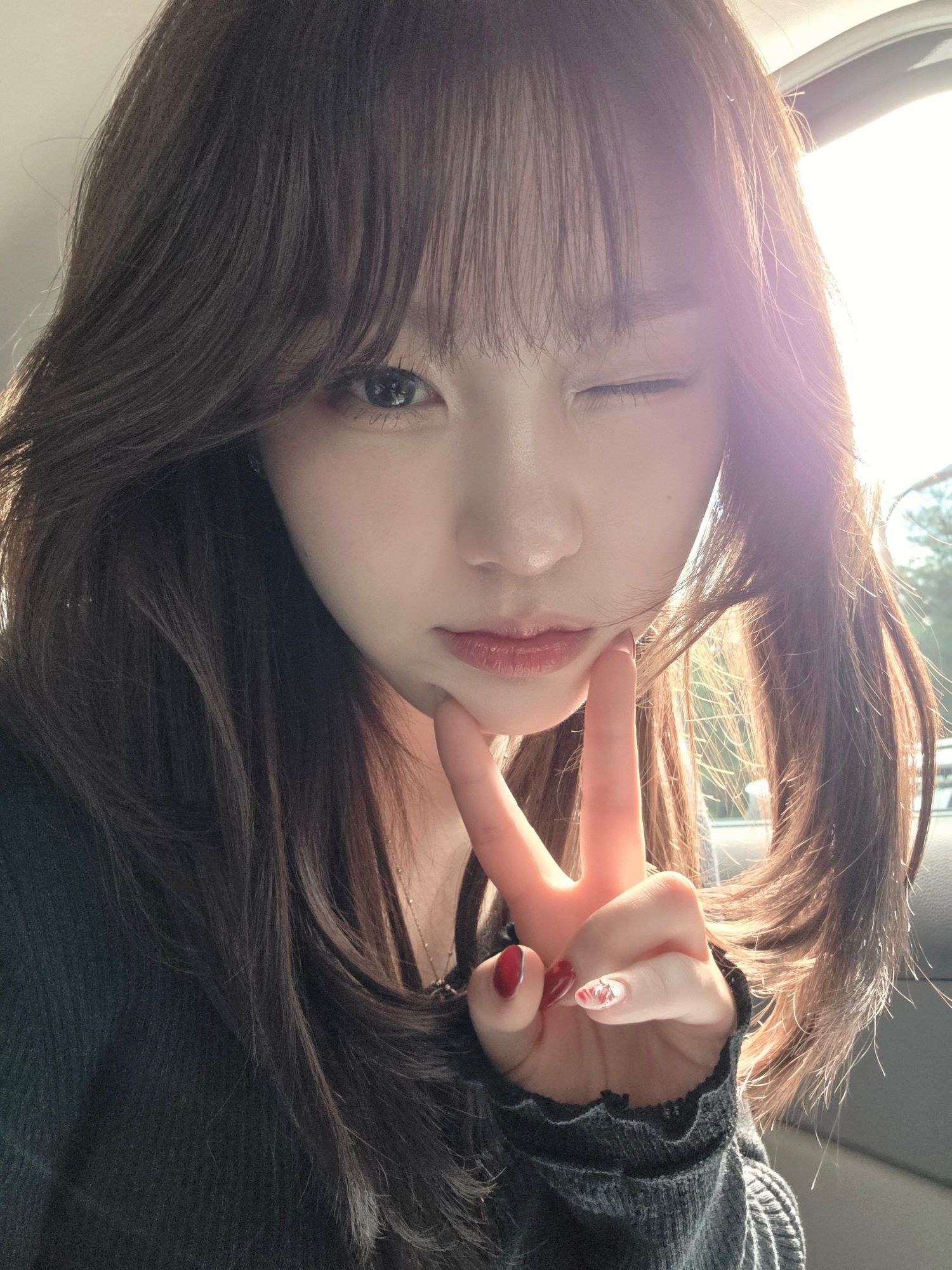 Recent activity shot of Kim Chaehyun (Kep1er)