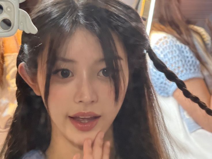Recent activity shot of Minju (ILLIT)