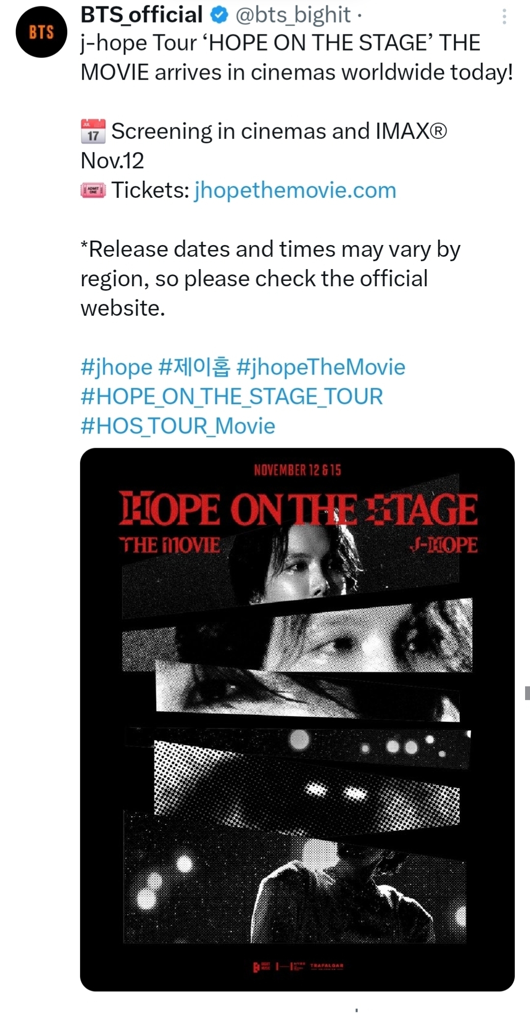 j-hope (BTS)の最近の活動写真