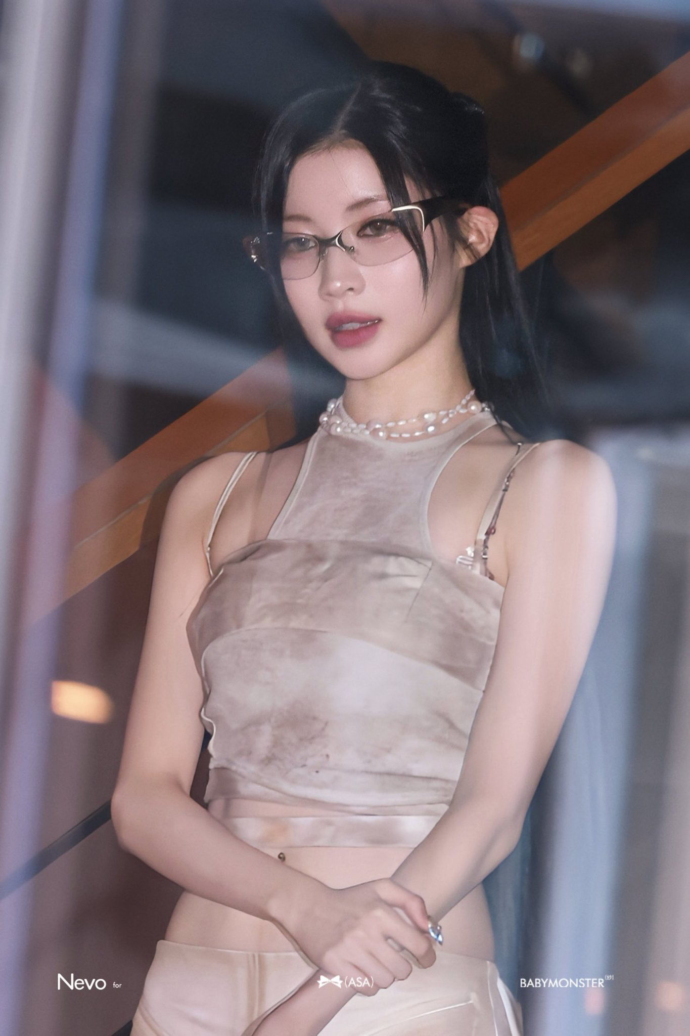 Recent activity shot of Asa (BABYMONSTER)