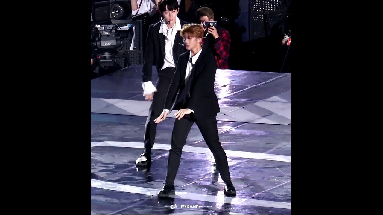 A moment captured by Bae Jinyoung's fan