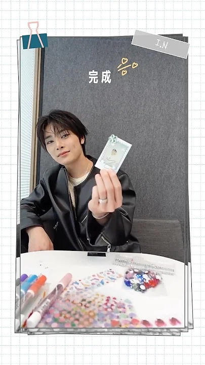 A moment captured by I.N (Stray Kids)'s fan