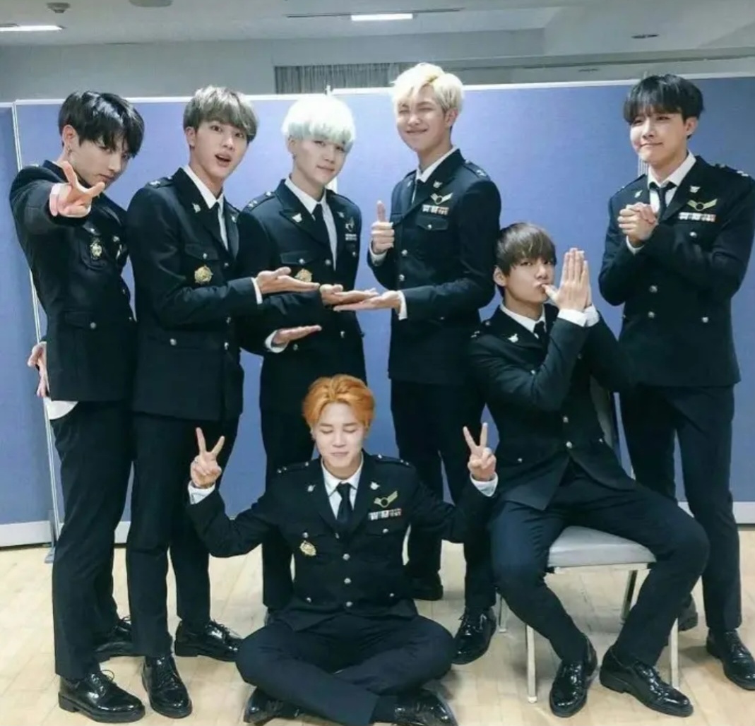 A moment captured by BTS's fan