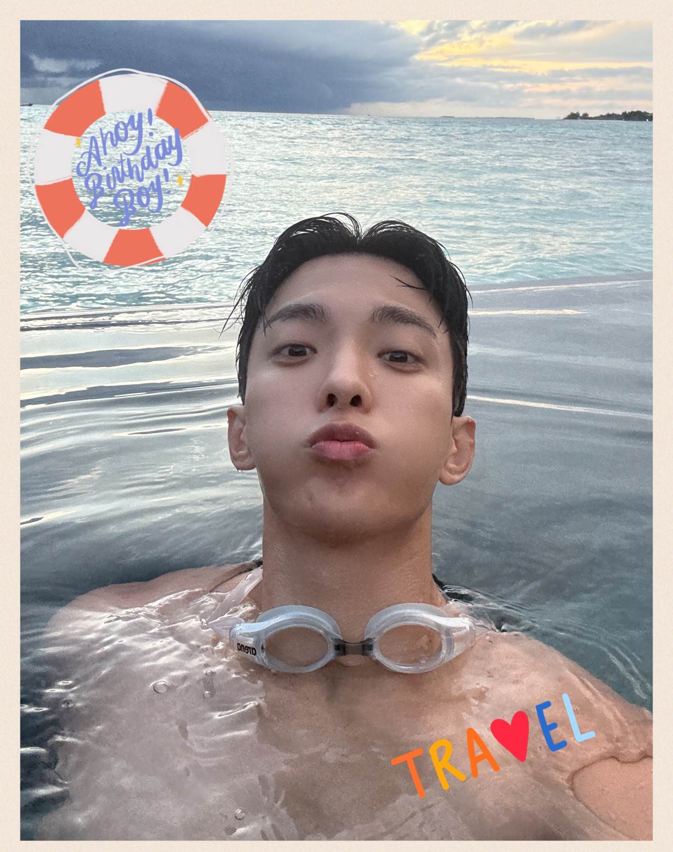 A moment captured by DK (SEVENTEEN)'s fan