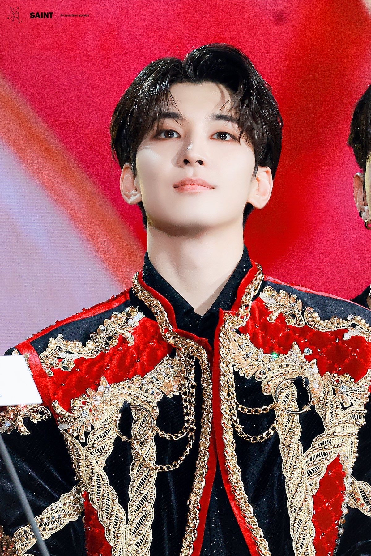 A moment captured by Wonwoo (SEVENTEEN)'s fan