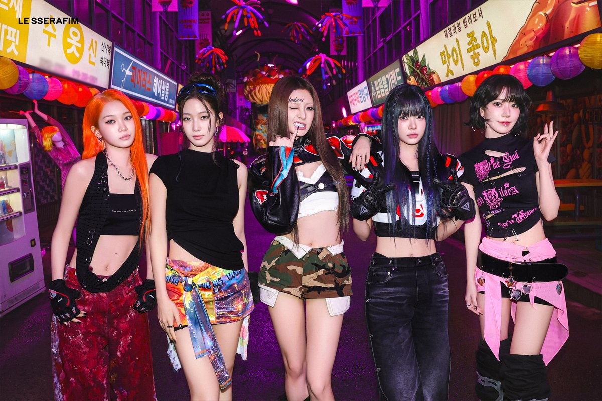 A moment captured by LE SSERAFIM's fan