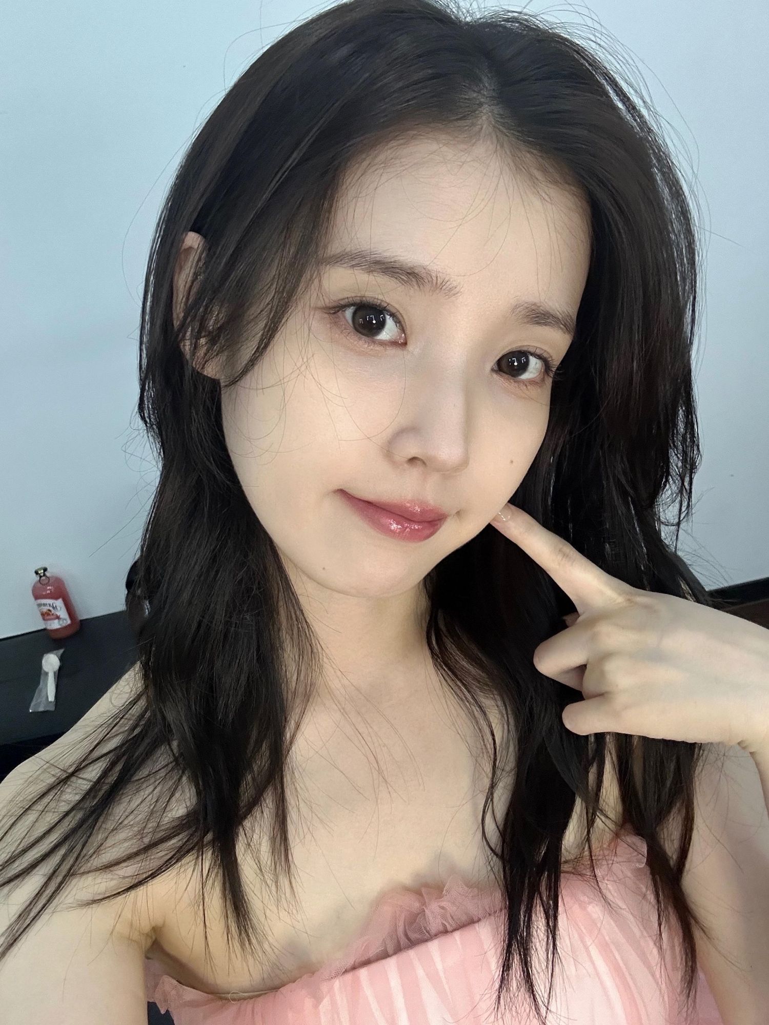 A moment captured by IU's fan