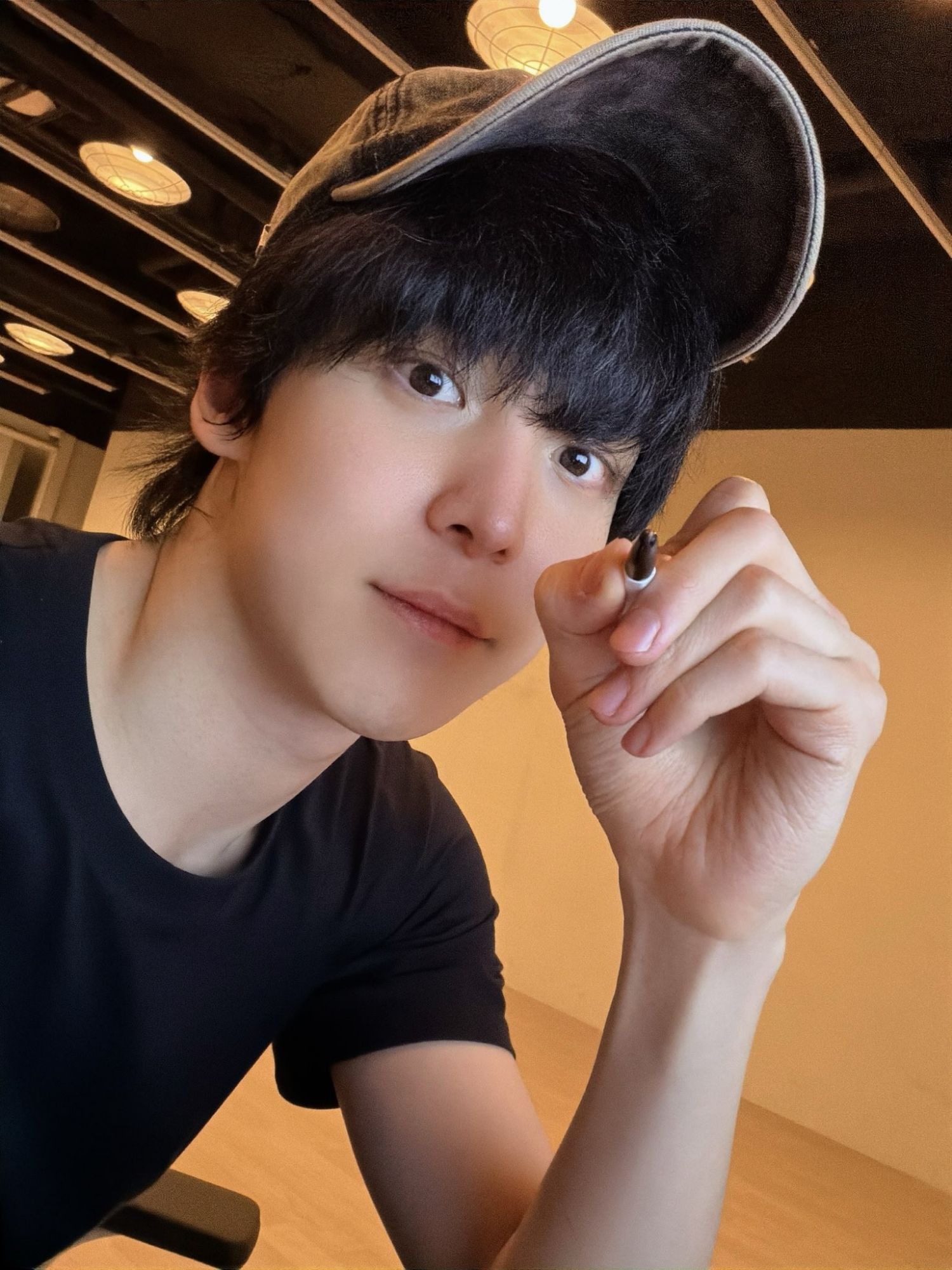 Recent activity shot of Yunho (ATEEZ)