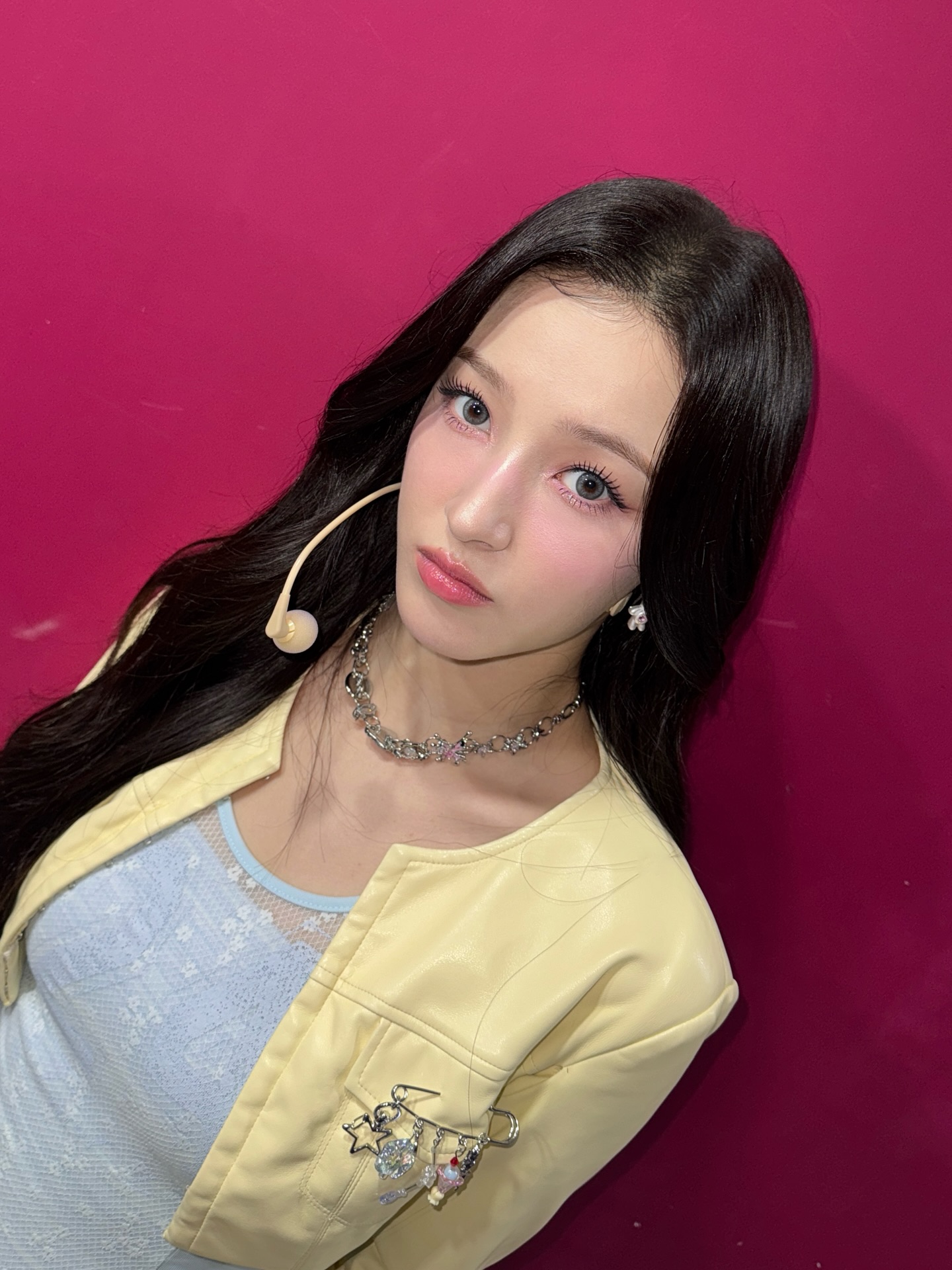 Momen yang diabadikan oleh penggemar Nancy (MOMOLAND)
