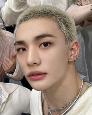 A moment captured by Hyunjin (Stray Kids)'s fan