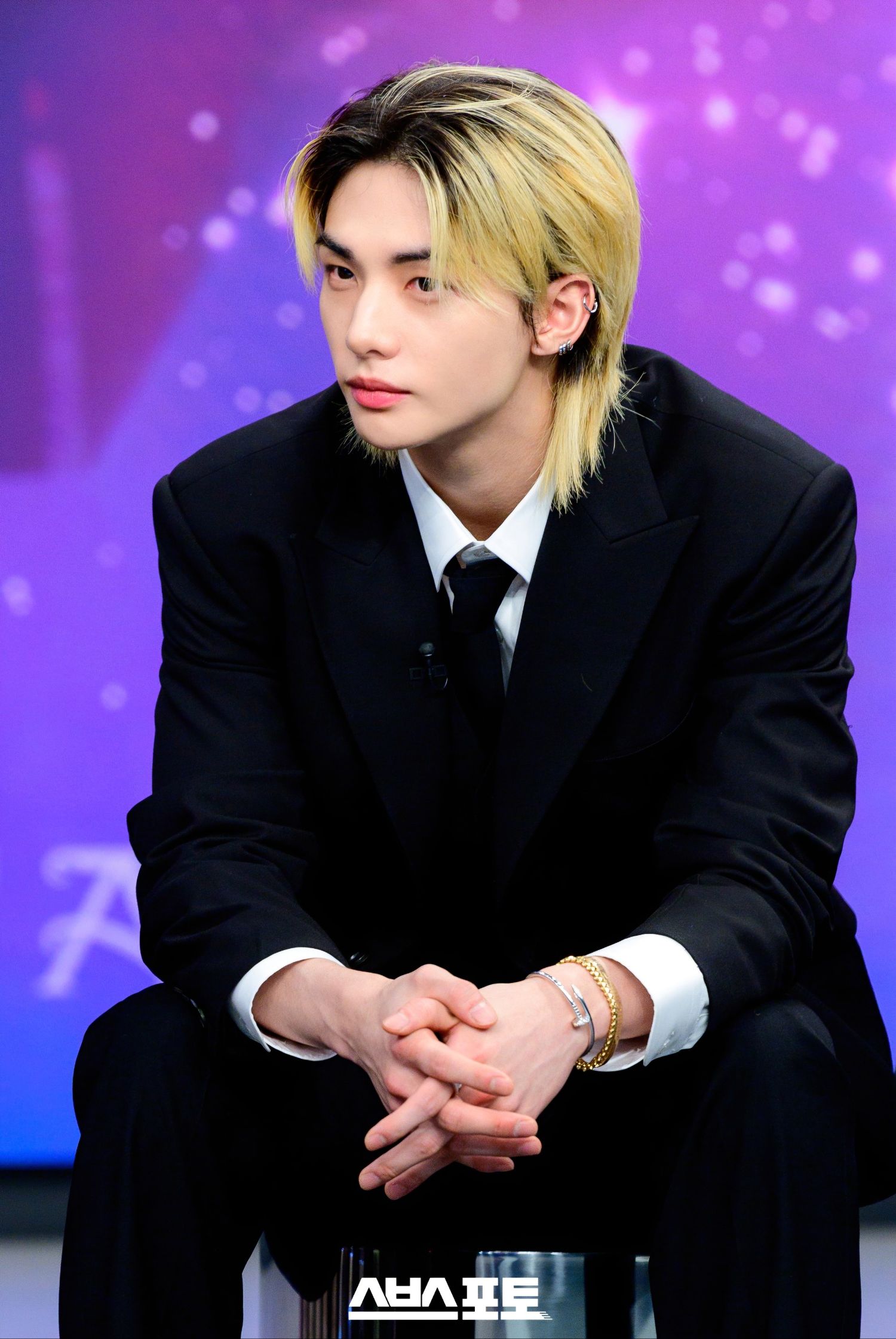 A moment captured by Hyunjin (Stray Kids)'s fan