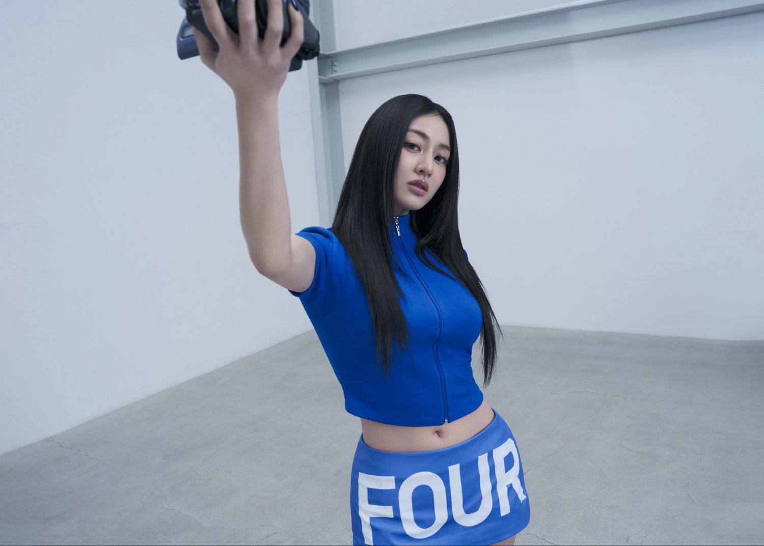 Recent activity shot of Jihyo (TWICE)