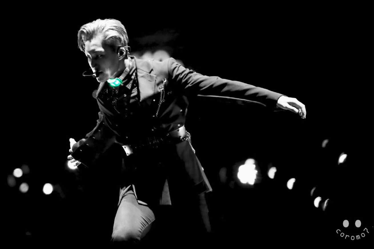 A moment captured by Kai (EXO)'s fan