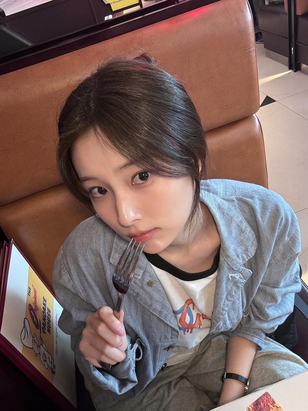 Recent activity shot of Kang Hyewon