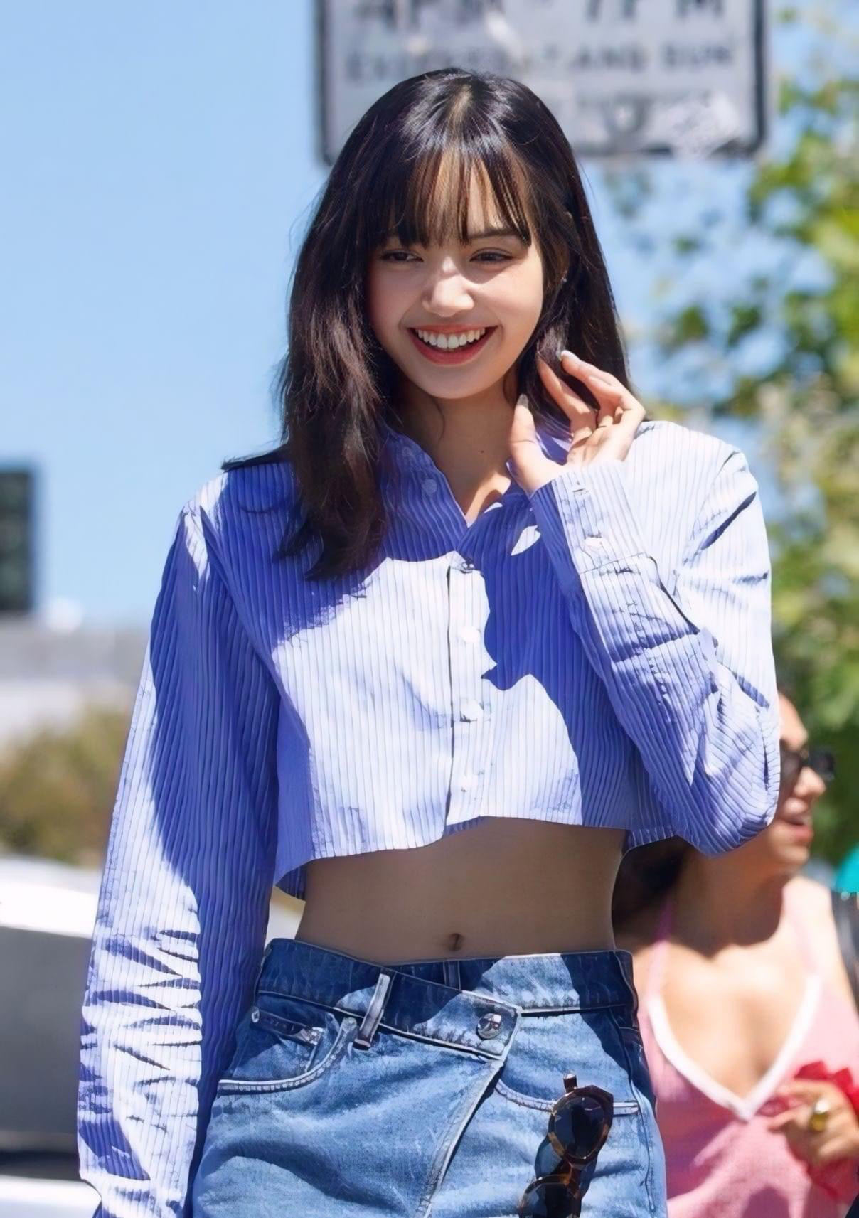 Recent activity shot of Lisa (BLACKPINK)
