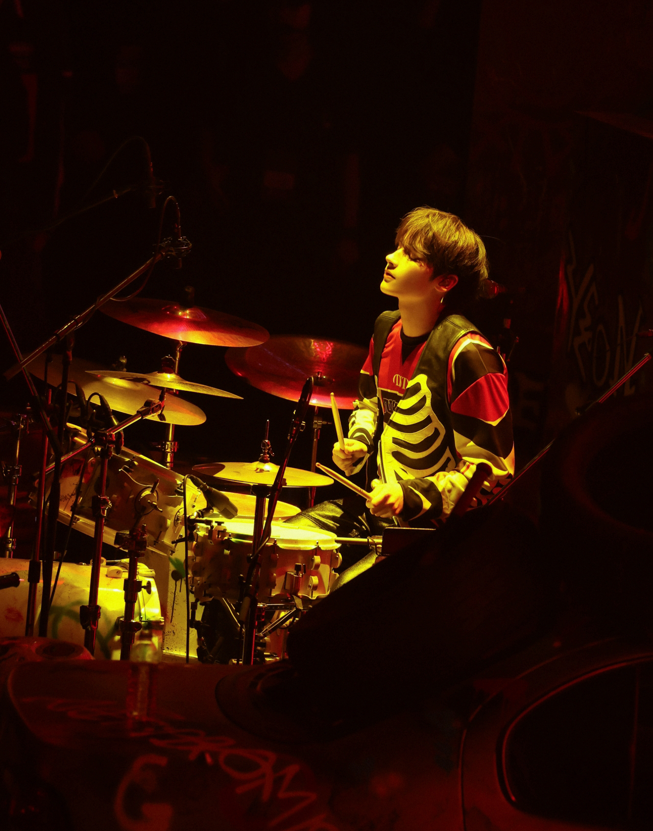 A moment captured by TOMORROW X TOGETHER's fan