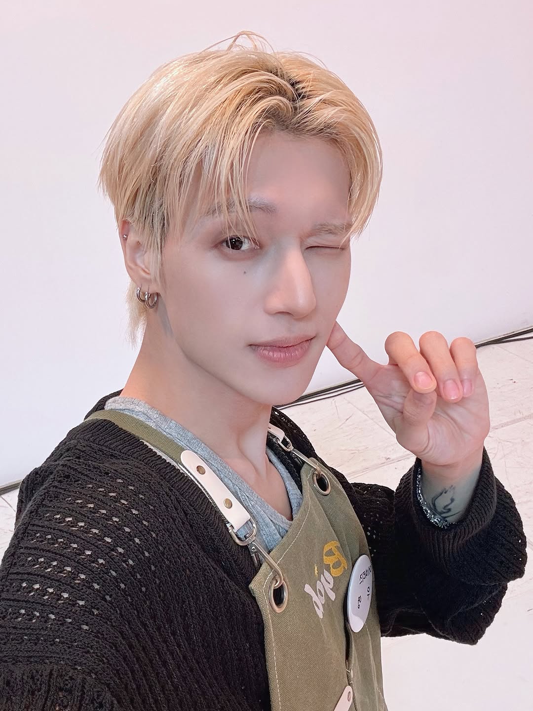 Recent activity shot of Wooyoung (ATEEZ)