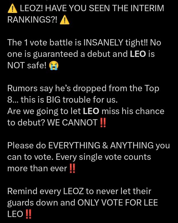 Recent activity shot of Lee Leo
