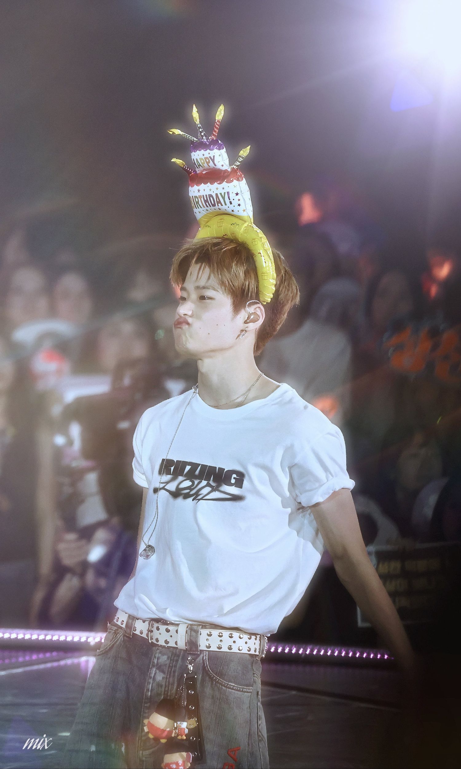 A heartfelt wallpaper shared by Sohee (RIIZE)'s fans