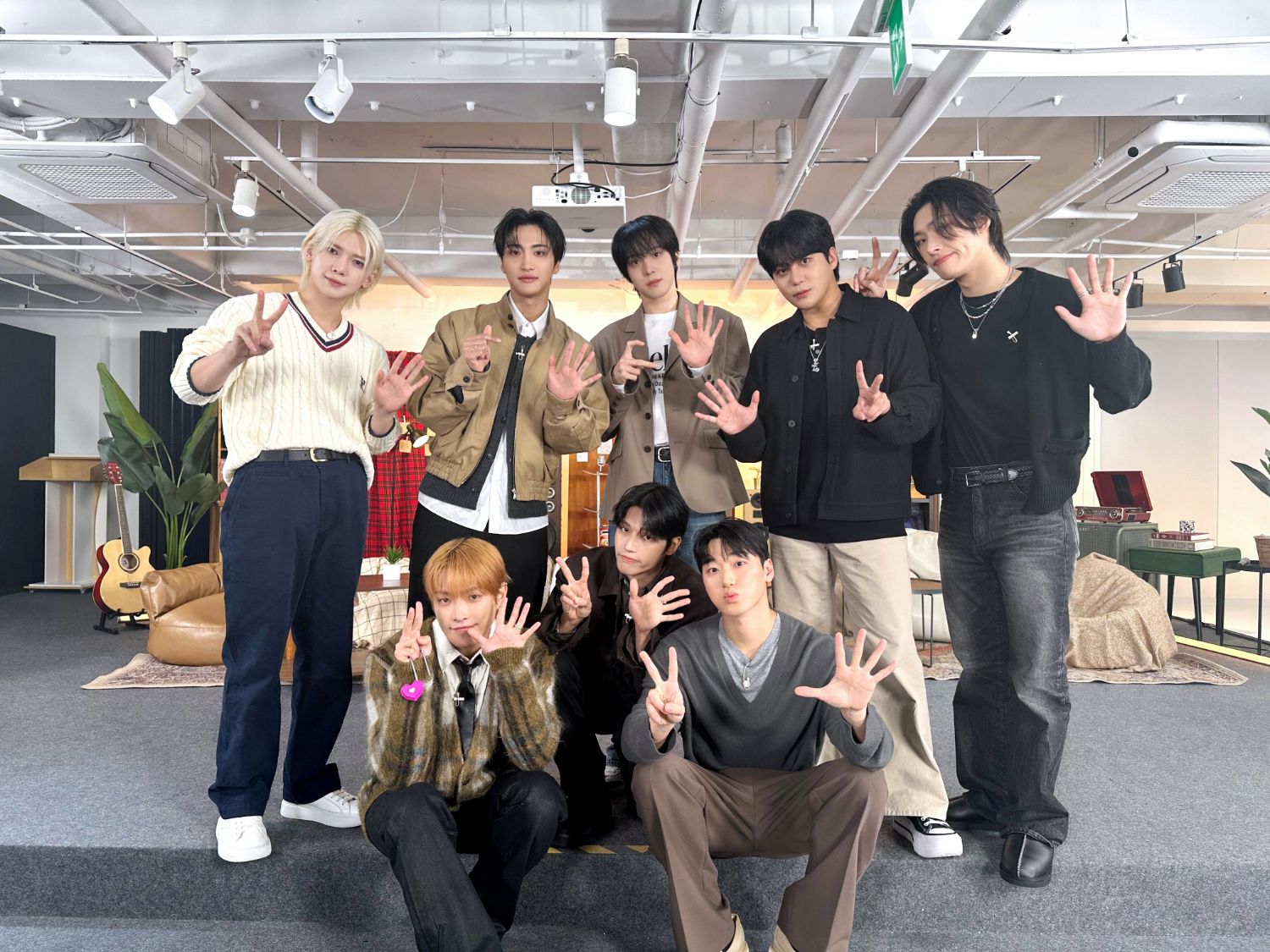 Recent activity shot of ATEEZ