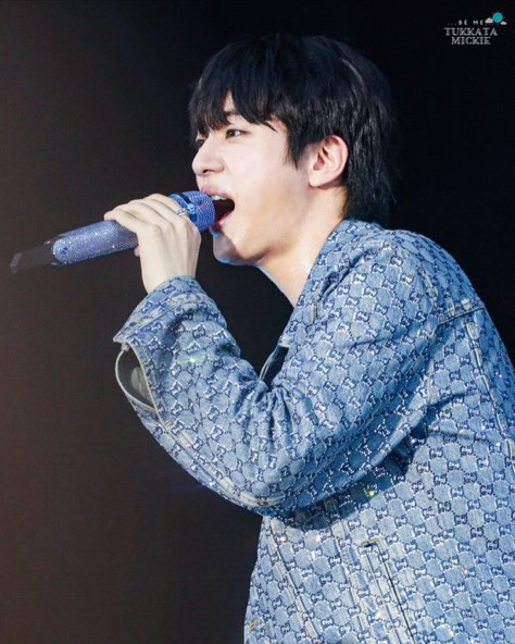 Recent activity shot of Jin (BTS)