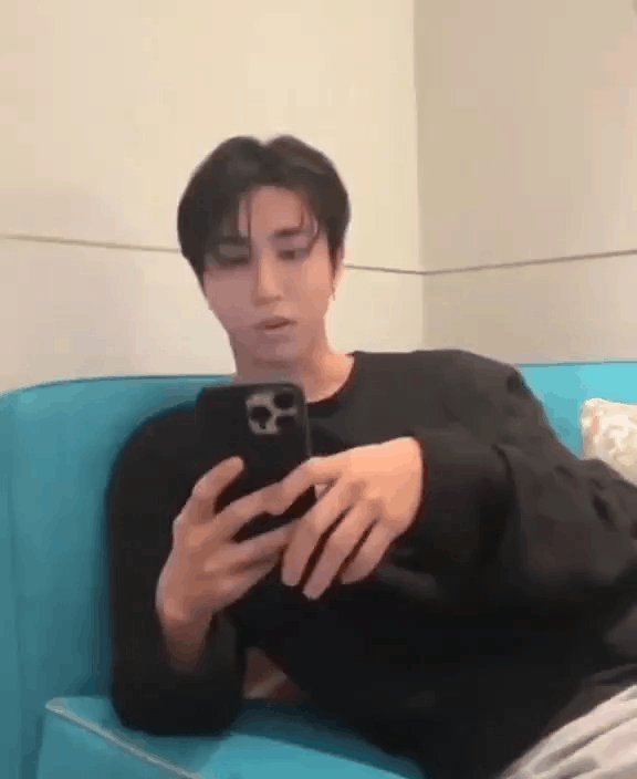 Recent activity shot of HAN (Stray Kids)