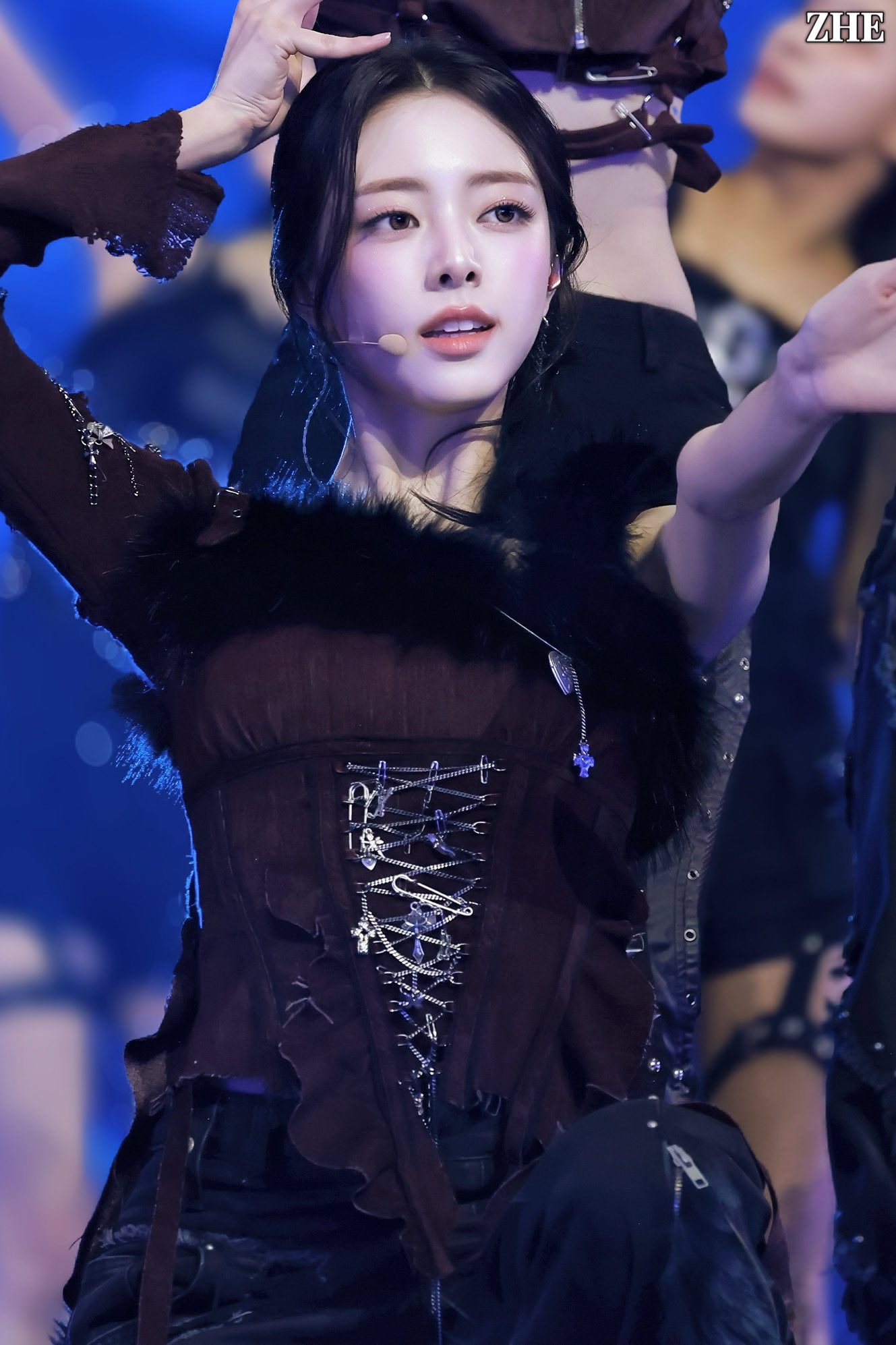 A moment captured by Yuna (ITZY)'s fan