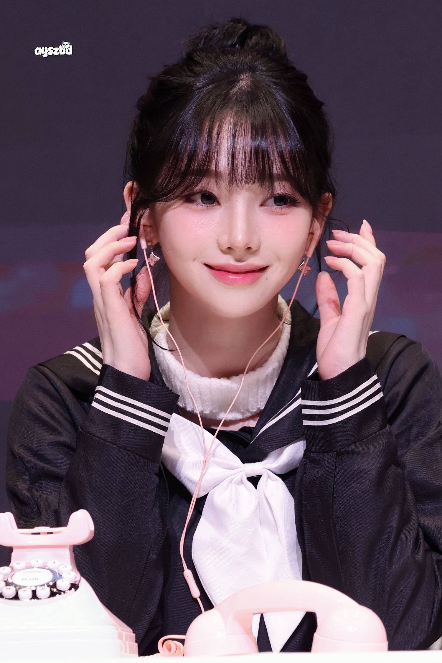 Recent activity shot of Karina (aespa)